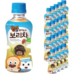 롯데칠성음료 브레드이발소 루이보스 보리차, 보리, 230ml, 20개