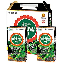브랜드 없음 달콤한 베지밀B 검은콩, 190ml, 64개입