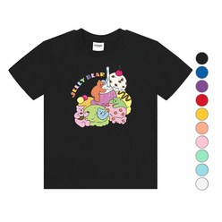 뉴욕꼬맹이 아동용 젤리베어 NY반팔 티셔츠 J085