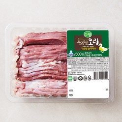 다향오리 무항생제 인증 우리땅 오리 가슴살 슬라이스 (냉장), 500g, 1개