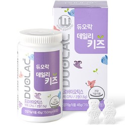 듀오락 데일리키즈 유산균, 1개, 45g