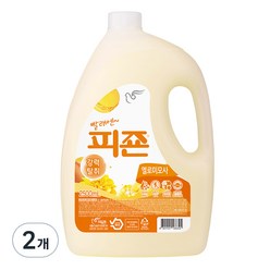 피죤 레귤러 섬유유연제 옐로미모사 본품, 2.5L, 2개