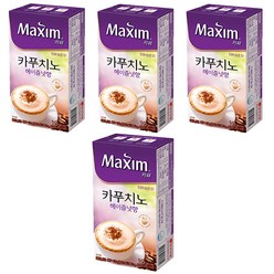 맥심 카페 카푸치노 헤이즐넛, 13g, 10개입, 4개