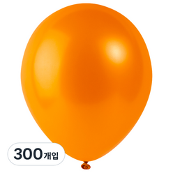 파티팡 풍선 라운드 30cm, 펄 오렌지, 300개입