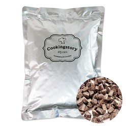 쿠킹스토리 리얼 다크 청크 초코칩, 1kg, 1개