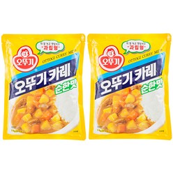 오뚜기 카레 과립형 순한맛, 1kg, 2개