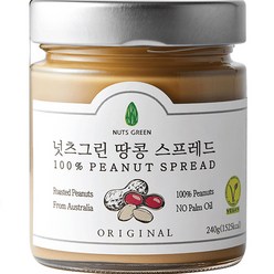 넛츠그린 땅콩 스프레드, 240g, 1개