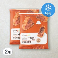 곰곰 주먹밥 전주비빔맛(냉동), 500g, 2개
