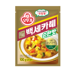 오뚜기 백세카레 순한맛, 100g, 1개