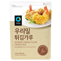 [청정원] 우리밀 튀김가루, 450g, 1개