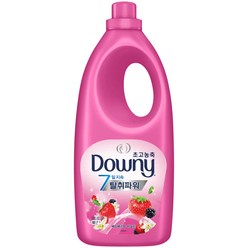 다우니 초고농축 섬유유연제 베리베리와 바닐라 본품, 2L, 1개