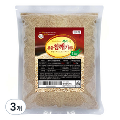 복이네먹거리 볶음 참깨가루 인도산, 1kg, 3개