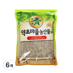 증안리약초마을 청보리, 1kg, 6개