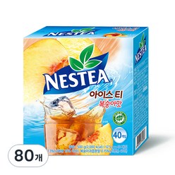네스카페 네스티 복숭아맛, 12.5g, 40개입, 2개