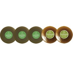 프로버블리 프리미엄 중성비누 5p 세트 550g 노니 3p + 어성초 2p, 1세트