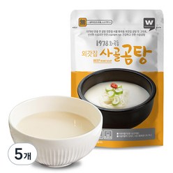 외갓집 1978 화곡동 외갓집 사골곰탕, 500g, 5개