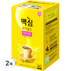 맥심 모카골드 라이트 커피믹스, 11.8g, 160개입, 2개