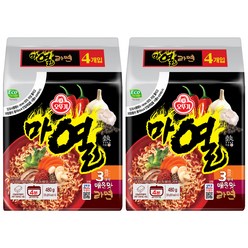 오뚜기 마열라면 120g, 8개