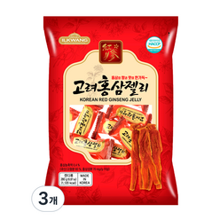 일광제과 고려홍삼젤리, 3개, 280g