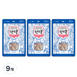 간택 고양이간식 생선살 30g, 게맛살슬라이스, 9개