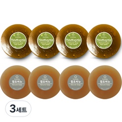 프로버블리 어성초 중성비누 110g x 4p + 함초 중성비누 110g x 4p 세트, 3세트