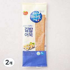 동원 바다살 김밥어묵, 140g, 2개