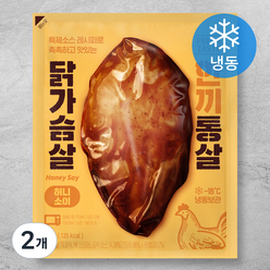 한끼통살 닭가슴살 허니소이 (냉동), 100g, 2개
