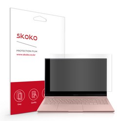 스코코 갤럭시북 플렉스2 하이브리드 액정 + 외부보호필름 세트, 1세트