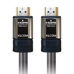 케이엘컴 4K UHD 고급 HDMI V2.0 골드 케이블, 1개, 5m