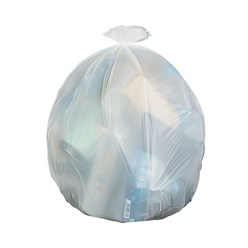 베로나 배접 분리수거 쓰레기봉투 유백, 80L, 60매
