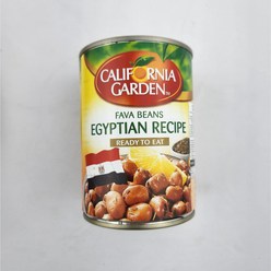 CALIFORNIA GARDEN Fava Beans Egyptian Recipe 400g 캘리포니아 가든 파바빈스 이집티안 레시페 (즉석식품), 1개