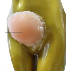 임산부체험 모형 가짜임신 남편 임신체험 가짜배, 두껍게 무게 275g 두께 3cm 1개, 1개