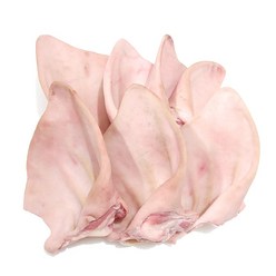 가나안식품 애견간식재료 돼지귀 1kg, 1팩