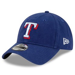 뉴에라 New Era MLB 코어 클래식 9TWENTY 조절 가능한 모자 캡 프.. 정품보장, Texas Rangers