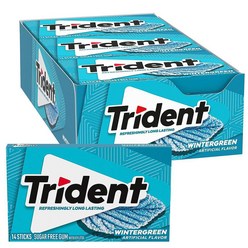 트라이던트 Trident 무설탕 자일리톨 껌 168개입 12pack x 14, 1개