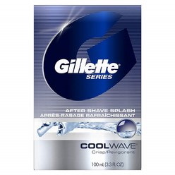 질레트 시리즈 애프터 쉐이빙 100ml 스플래쉬 쿨 웨이브 Gillette Series Cool Wave After Shave 3.3 fl oz, 1set