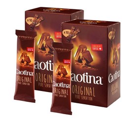 카오티나 오리지널 리얼 스위스 초콜릿 코코아 분말 15g 10개입 Caotina 150g 2팩