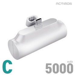 MON-P-MINI5000 C타입 아이폰 가벼운 미니 보조배터리 5000mAh, C타입 (삼성/LG)