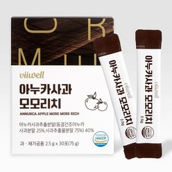 아누카 사과 분말 모모 리치 (30포) 비오틴 맥주효모 JS라이프, 75g, 1박스