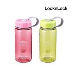 락앤락 에코슬림물병 400ml /ABF612, 락앤락 ABF612 라이트핑크