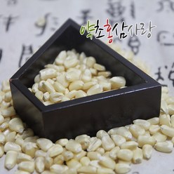 약초홍삼사랑 흰 옥수수알갱이 옥수수알(미국) 흰옥수수, 1개, 1kg