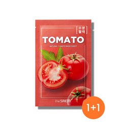 더샘 내추럴 토마토 마스크 시트 1+1
