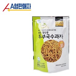 [두부함량 31%] 파주 장단콩 두부국수과자 110g, 1개