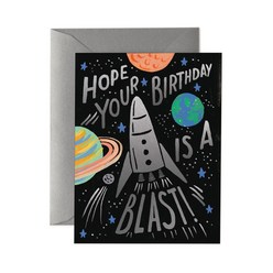 라이플페이퍼 Birthday Blast Card 생일 카드, 단품