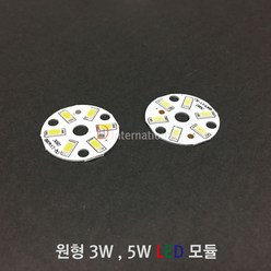 원형 3-24W LED 모듈/LED모듈/원형LED/COB LED, 3W(선연결), 1 - Cool White(주광색), 1개
