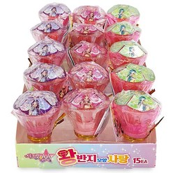 시크릿쥬쥬 왕반지모양 캔디 사탕 (6g X 15개입) 90g, 4개