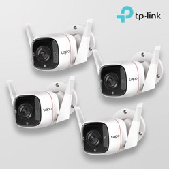 티피링크 Tapo C310 (4개 SET) 300만화소 가정용 CCTV 홈캠 실외 방수 IP 카메라 [신제품 TC65로 대체출고]