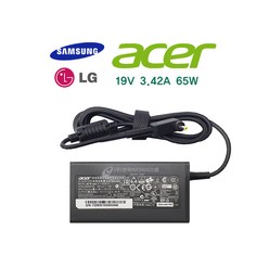 한국미디어시스템 ACER 19V 3.42A 65W 3.0 어댑터A11-065N1A PA-1650-80 충전기