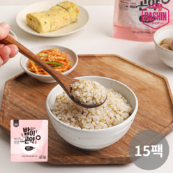 [다신샵] 밥이곤약 라이트 / 곤약잡곡밥 즉석밥, 130g, 15개