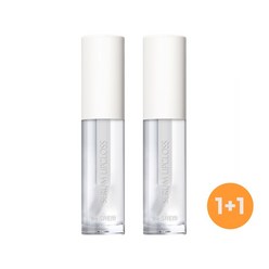 더샘 샘물 세럼 립글로스 WH01 투명 코팅 X2개